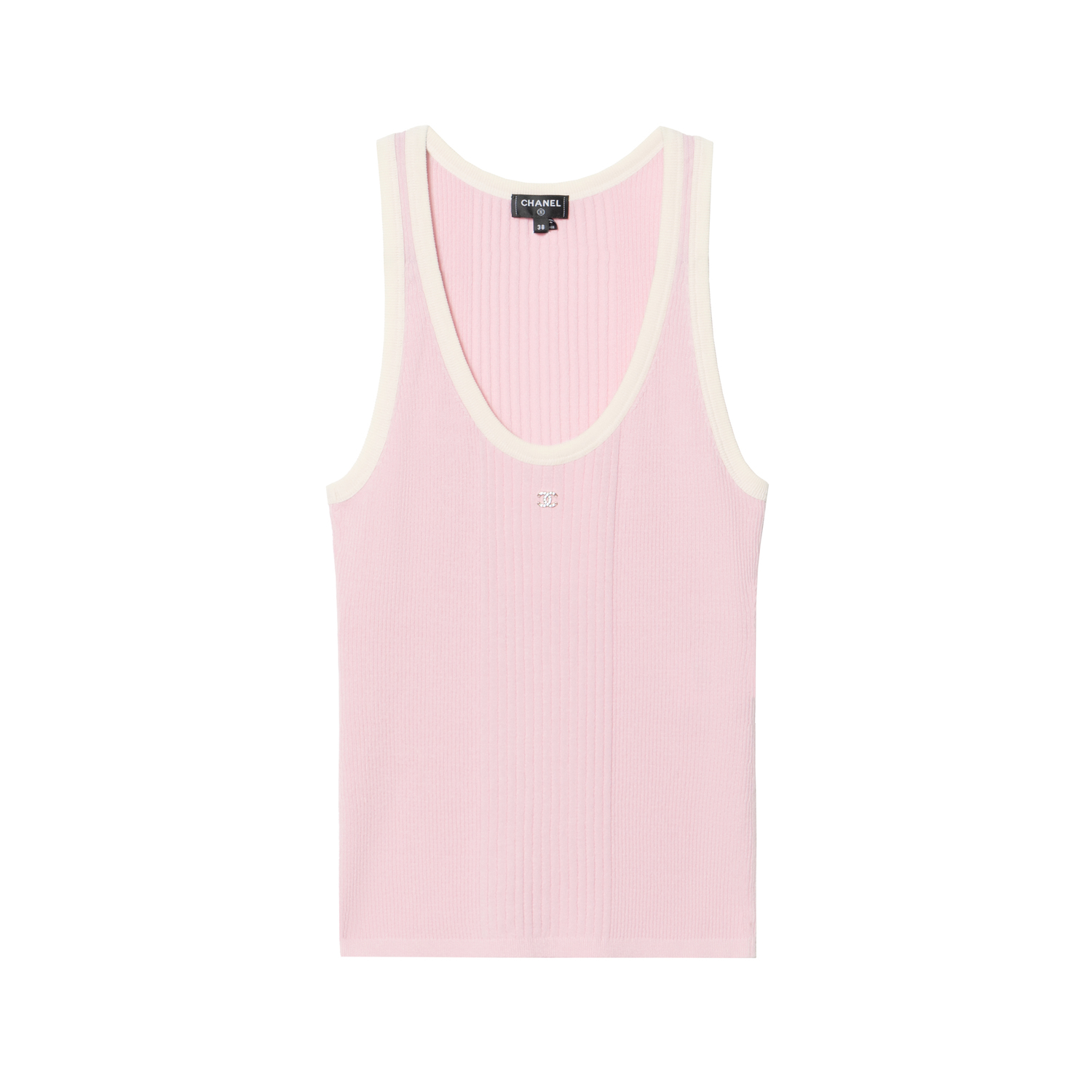 CHANEL Женский розовый топ Tank
CHANEL Женский розовый топ Tank