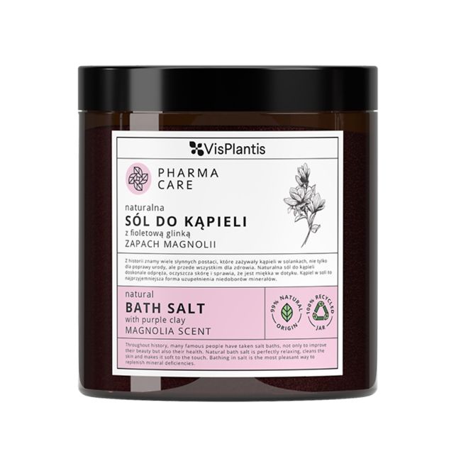 Натуральная соль для ванн Pharma Care с фиолетовой глиной Vis Plantis, 800 гр
Натуральная соль для ванн Pharma Care с фиолетовой глиной Vis Plantis, 800 гр