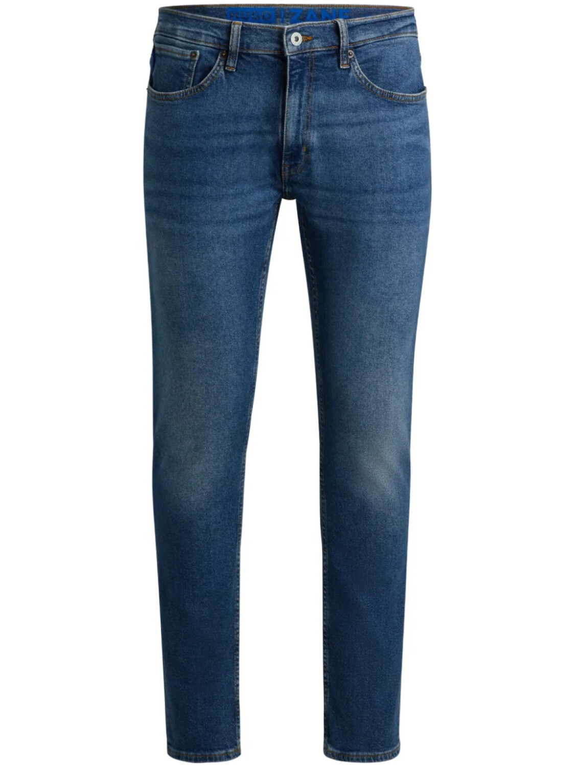 HUGO узкие джинсы с эффектом потертости, синий
HUGO узкие джинсы с эффектом потертости, синий