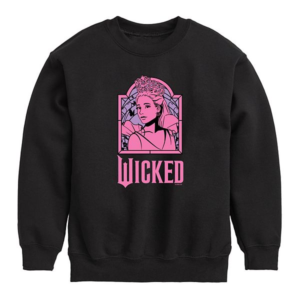 Детская толстовка Wicked for Good Glinda Stained Glass Crew Fleece Licensed Character, Black
Детская толстовка Wicked for Good Glinda Stained Glass Crew Fleece Licensed Character, Black