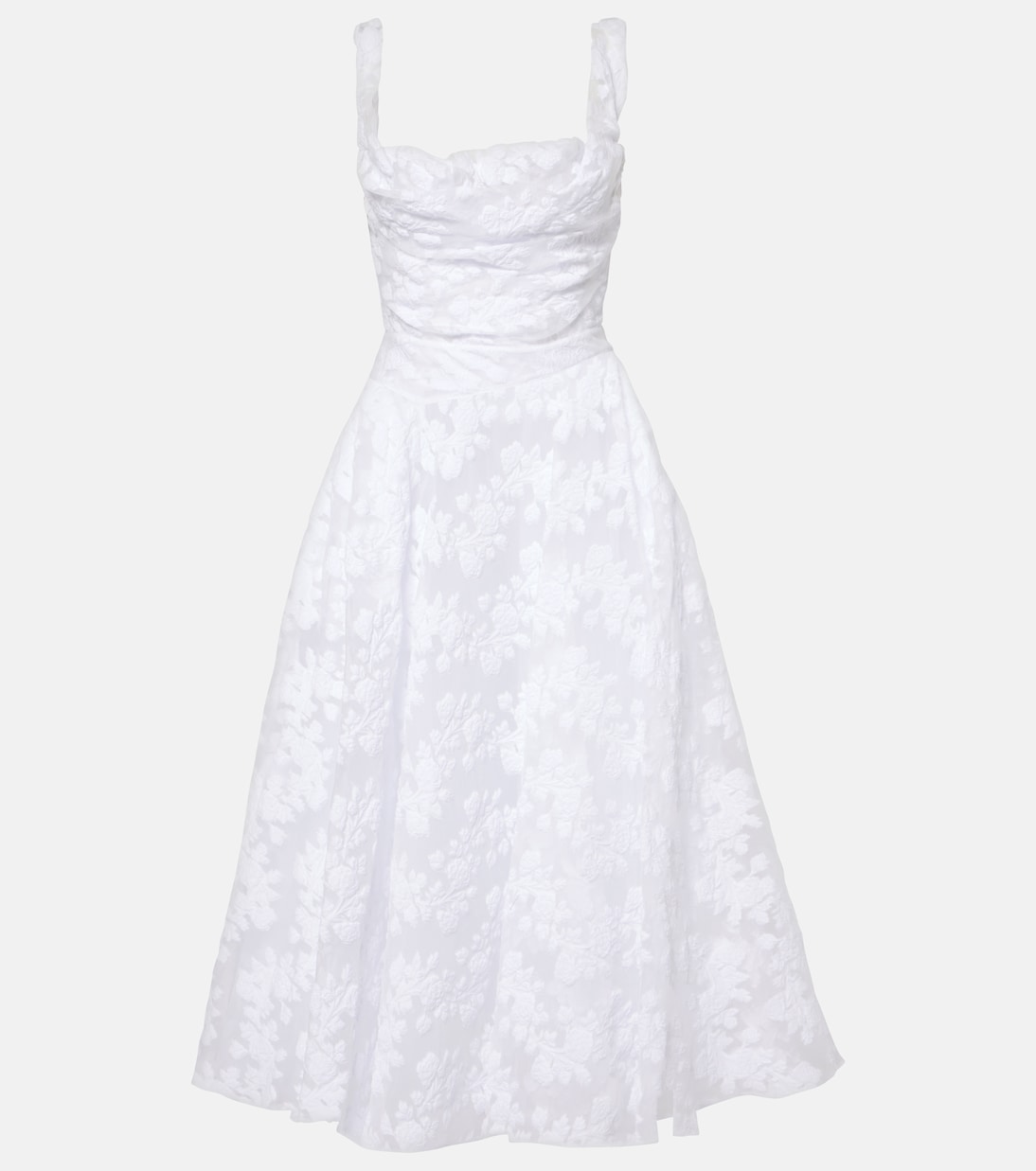 Платье миди с драпировкой Vivienne Westwood, белый
Платье миди с драпировкой Vivienne Westwood, белый