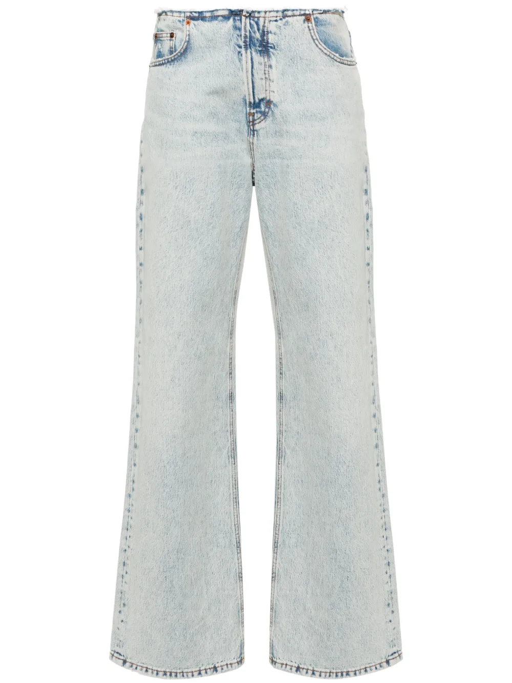 Прямые джинсы Korea с бахромой Haikure, синий
Прямые джинсы Korea с бахромой Haikure, синий