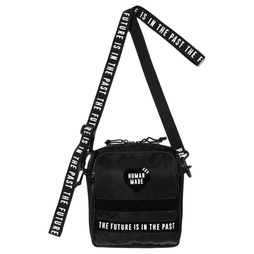 Нейлоновая сумка через плечо HUMAN MADE, черный
Нейлоновая сумка через плечо HUMAN MADE, черный