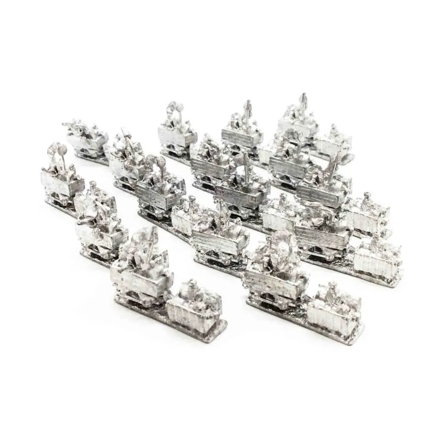 Коллекция тележек для поездов 6 мм № 1, Miscellaneous Historical Miniatures - Loose Miniatures (6mm) (Unidentifiable Manufacturer)
Коллекция тележек для поездов 6 мм № 1, Miscellaneous Historical Miniatures - Loose Miniatures (6mm) (Unidentifiable Manufacturer)