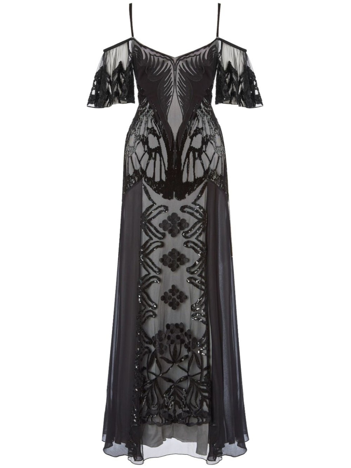 Temperley London платье макси Inez, черный
Temperley London платье макси Inez, черный