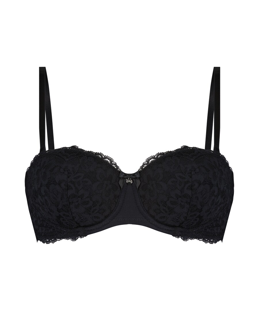 Бюстгальтер-балконет Hunkemöller Marine, черный
Бюстгальтер-балконет Hunkemöller Marine, черный