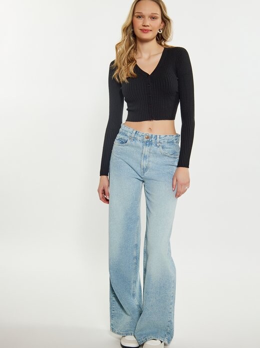 Укороченный кардиган Mymo, черный
Укороченный кардиган Mymo, черный