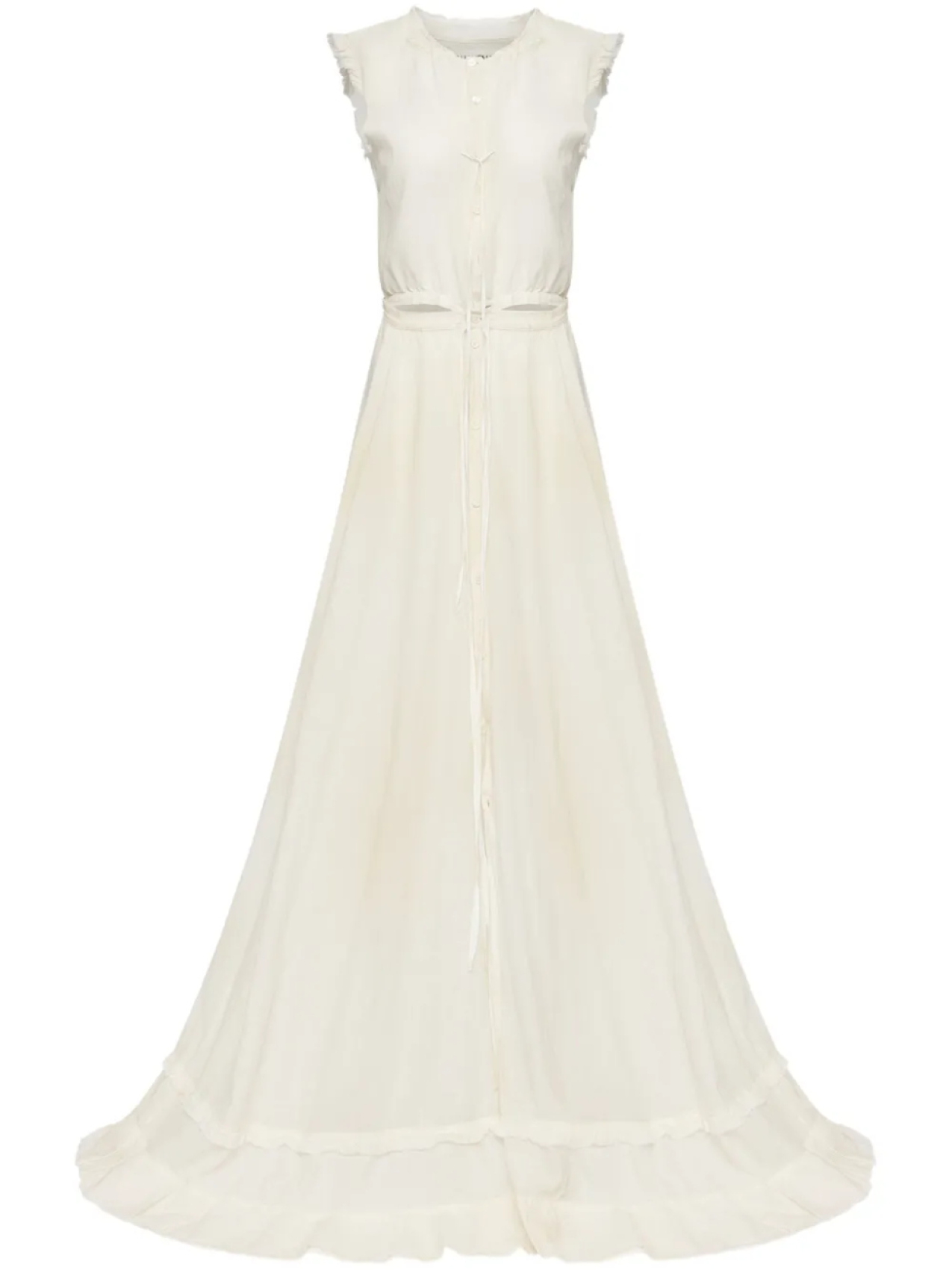 MM6 Maison Margiela вечернее платье, нейтральный
MM6 Maison Margiela вечернее платье, нейтральный