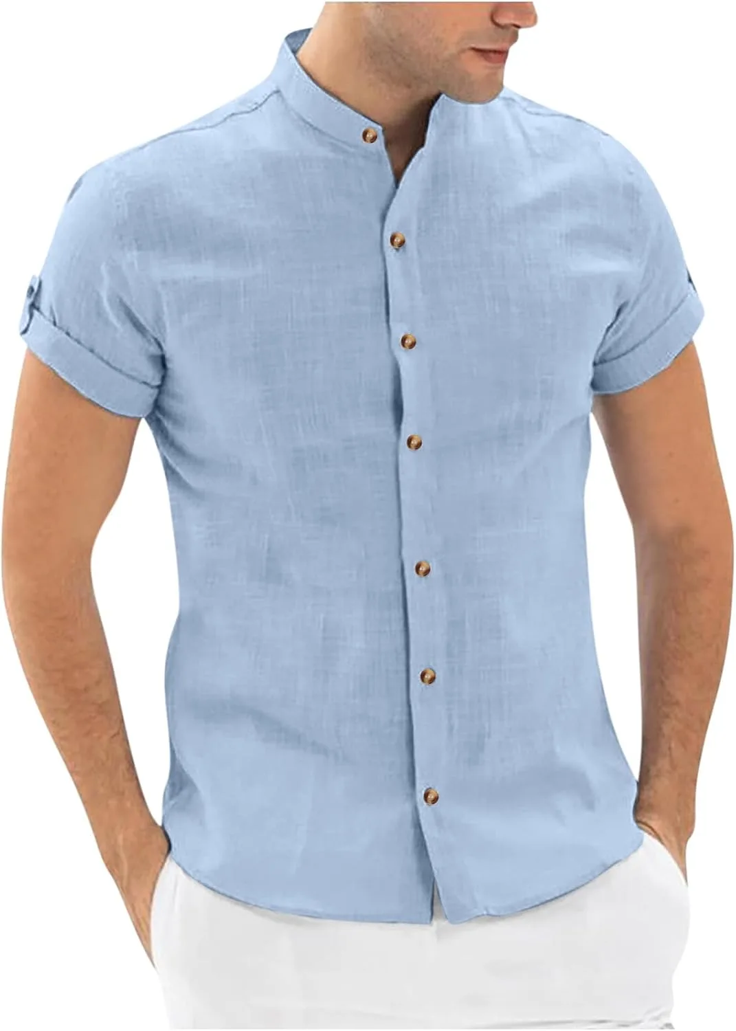 Мужская рубашка летняя Slim Fit с коротким рукавом Muscularfit
Мужская рубашка летняя Slim Fit с коротким рукавом Muscularfit