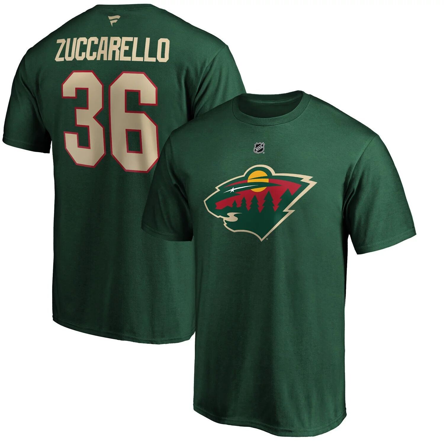 Мужские фирменные коврики Zuccarello Green Minnesota Wild Аутентичная футболка с именем и номером команды Fanatics 
Мужские фирменные коврики Zuccarello Green Minnesota Wild Аутентичная футболка с именем и номером команды Fanatics