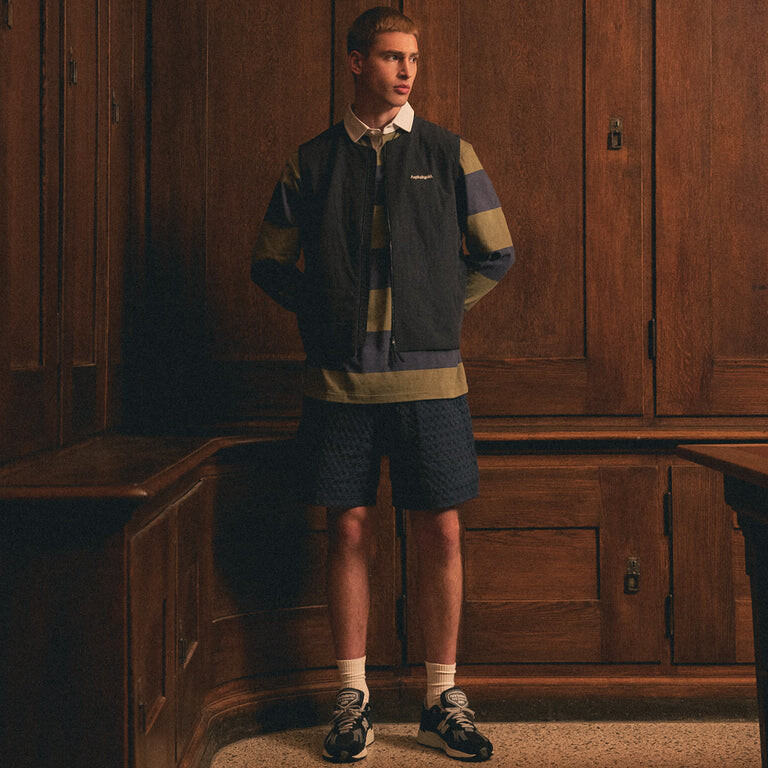 Жилет *Never Enough.* Vest Asphaltgold, синий
Жилет *Never Enough.* Vest Asphaltgold, синий