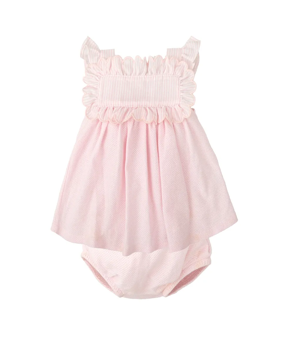 Комплект для малыша с лямками и чехлом на подгузник Babidú, светло-розовый
Комплект для малыша с лямками и чехлом на подгузник Babidú, светло-розовый