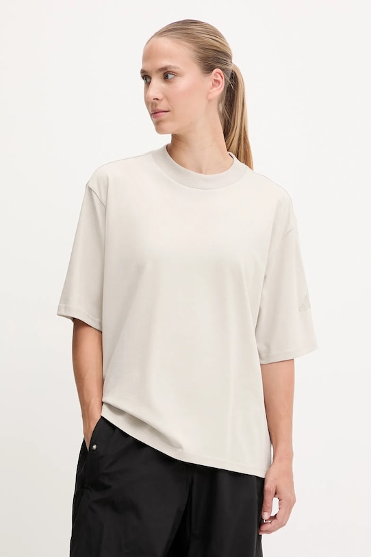 Футболка хлопковая Essentials Adidas, бежевый
Футболка хлопковая Essentials Adidas, бежевый