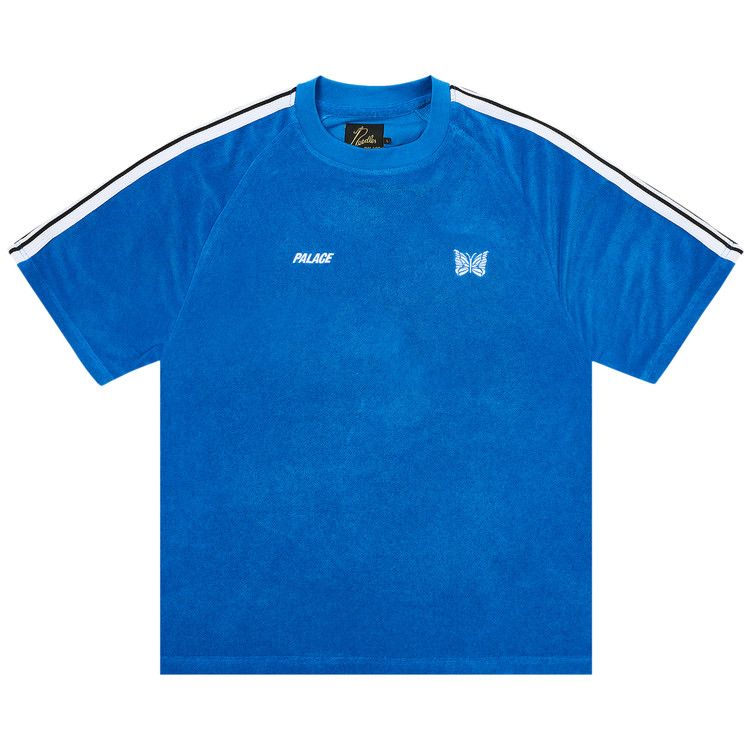 Футболка Palace x Needles Towelling T-Shirt, Blue 
Футболка Palace x Needles Towelling T-Shirt, Blue