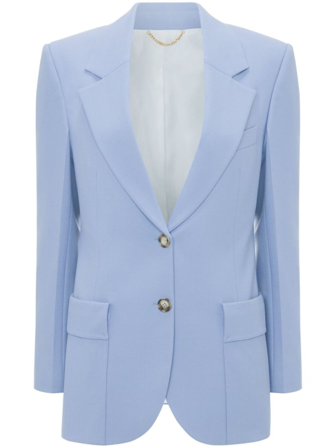 Victoria Beckham однобортный пиджак, синий
Victoria Beckham однобортный пиджак, синий