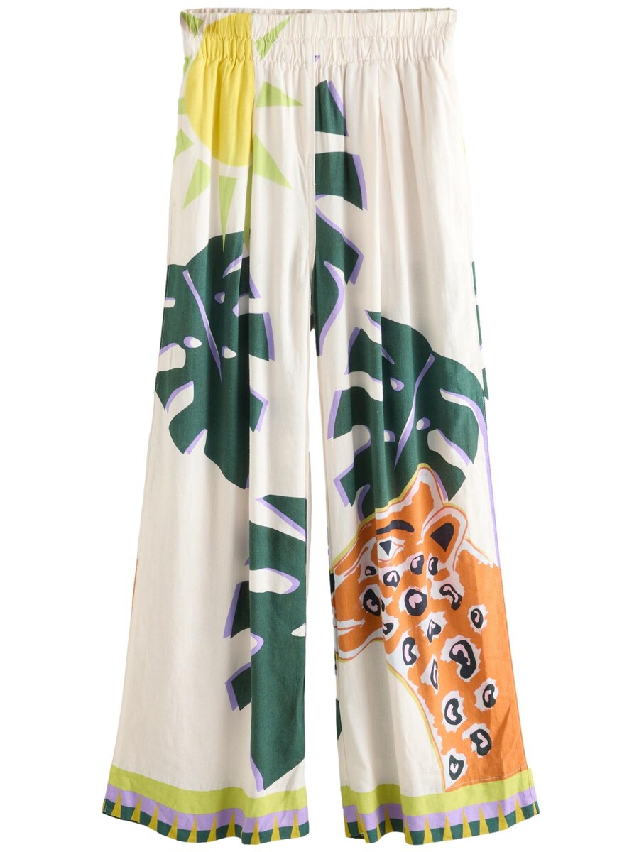 Широкие брюки Next, белый
Широкие брюки Next, белый