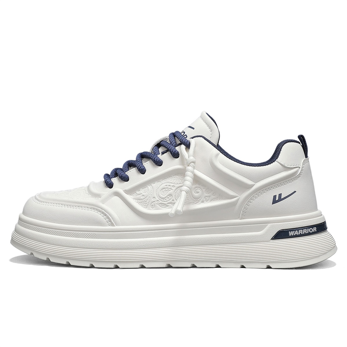 WARRIOR Мужские скейтбордические кроссовки низкие бежевые хаки/бежево-синие/черно-красные
WARRIOR Мужские скейтбордические кроссовки низкие бежевые хаки/бежево-синие/черно-красные