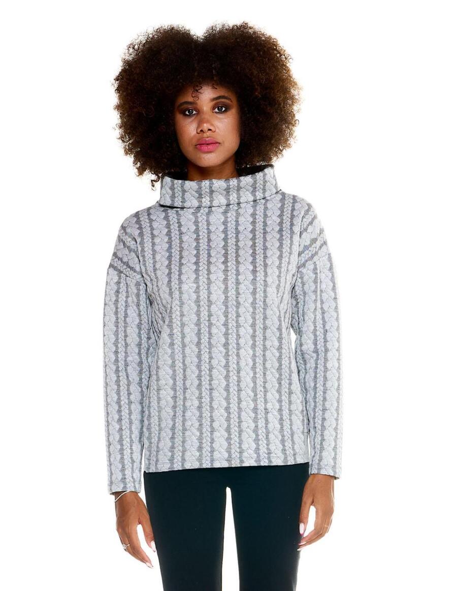 LEONE 1947 APPAREL Серый свитер Leone в косичке для женщин
LEONE 1947 APPAREL Серый свитер Leone в косичке для женщин