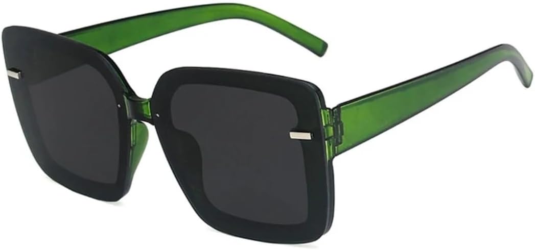 Солнцезащитные очки с защитой UV400 | Легкая оправа с заклепками | Цветные линзы | Для женщин и мужчин | Для занятий спортом на открытом воздухе и вождения DSVIGF, Green Gray
Солнцезащитные очки с защитой UV400 | Легкая оправа с заклепками | Цветные линзы | Для женщин и мужчин | Для занятий спортом на открытом воздухе и вождения DSVIGF, Green Gray