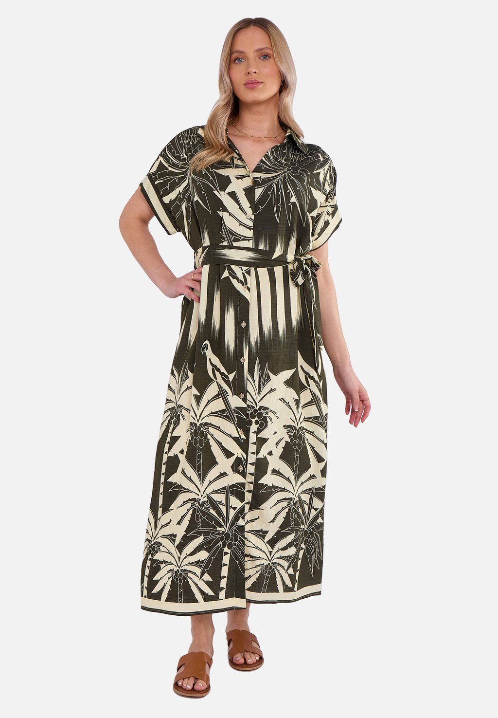 Платье макси GINI LONDON, хаки
Платье макси GINI LONDON, хаки