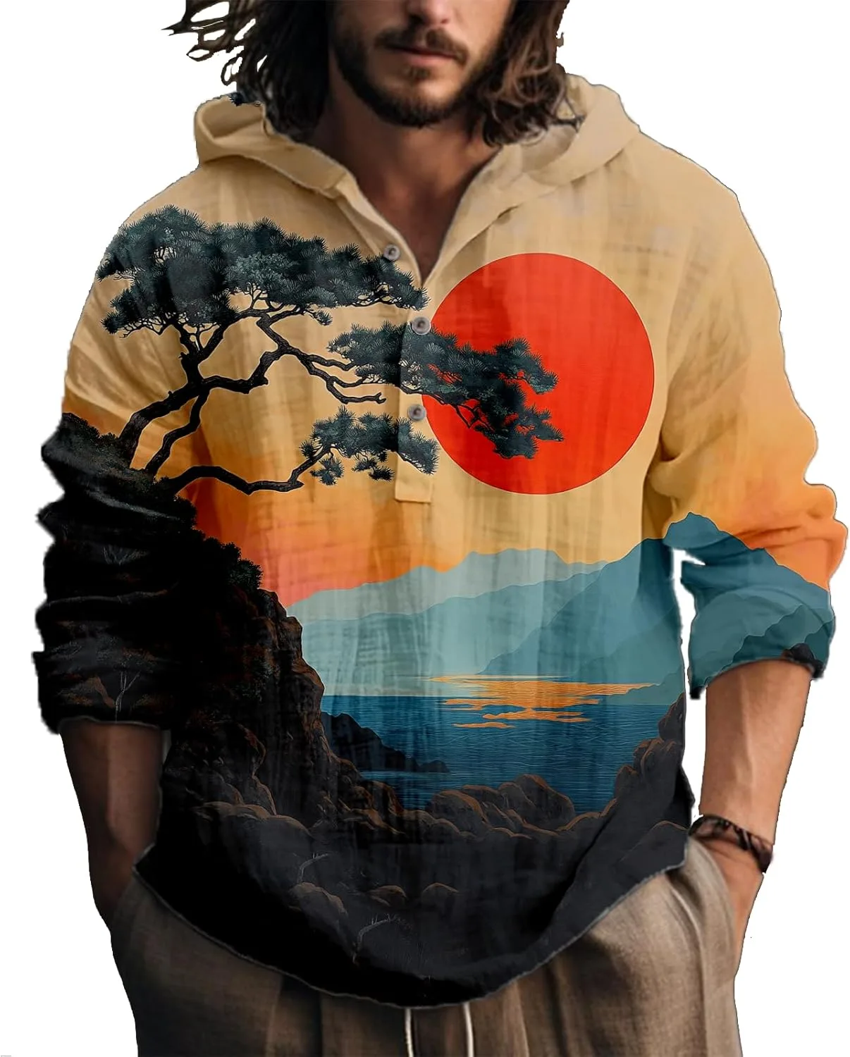 Толстовка с капюшоном Japanese Artsy Graphic, кнопки, slim fit Biacolum
Толстовка с капюшоном Japanese Artsy Graphic, кнопки, slim fit Biacolum