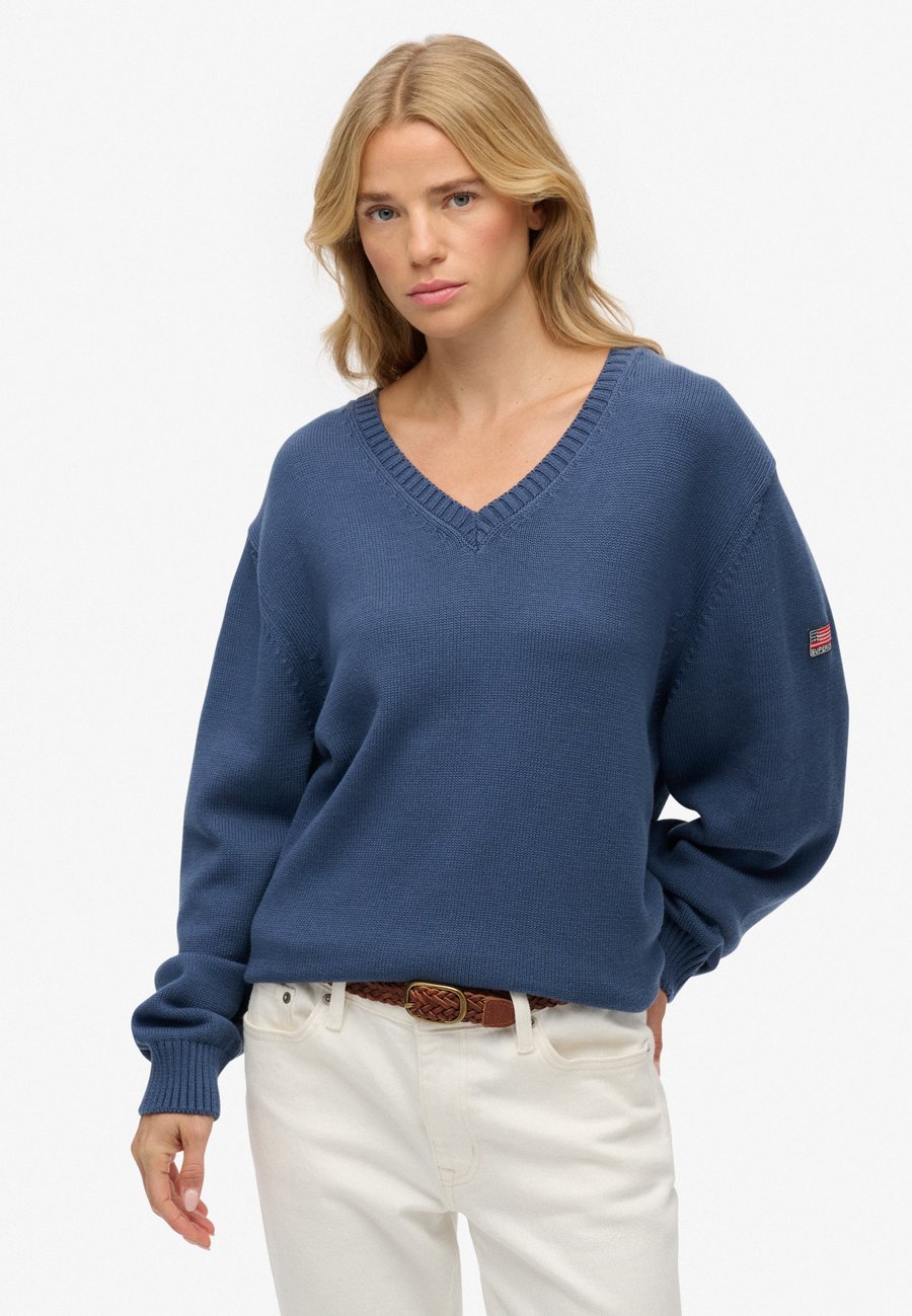 Джемпер Superdry & Co V NECK, Vintage Blue/Blue
Джемпер Superdry & Co V NECK, Vintage Blue/Blue