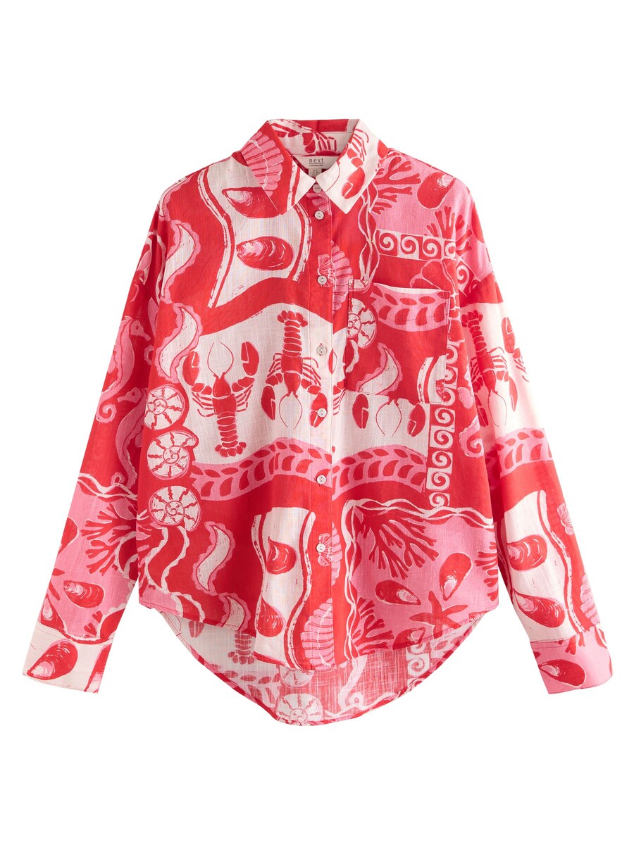 Блуза Next, красный 
Блуза Next, красный