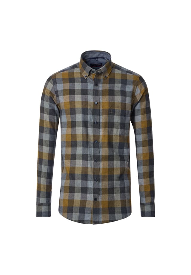 Рубашка свободного кроя в клетку Casamoda, синий
Рубашка свободного кроя в клетку Casamoda, синий