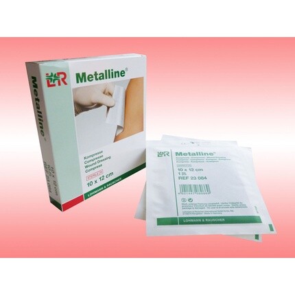 Стерильные компрессы METALLINE 10x12 см – упаковка из 10 шт. Lohmann & Rauscher
Стерильные компрессы METALLINE 10x12 см – упаковка из 10 шт. Lohmann & Rauscher