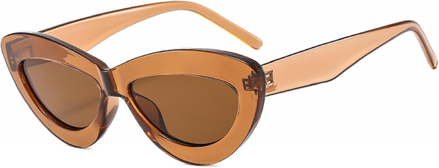 Винтажные солнцезащитные очки «кошачий глаз» 2024 года, модные ретро-очки конфетных цветов для активного отдыха, женские очки класса люкс, разноцветные очки Melrose, Tea
Винтажные солнцезащитные очки «кошачий глаз» 2024 года, модные ретро-очки конфетных цветов для активного отдыха, женские очки класса люкс, разноцветные очки Melrose, Tea