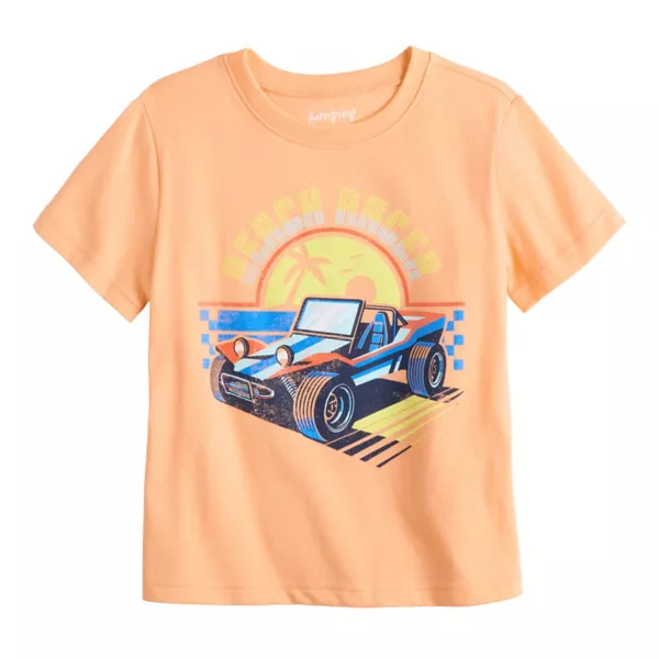 Футболка с динозаврами и графическим принтом для мальчиков и малышей Jumping Beans, цвет orange beach racer
Футболка с динозаврами и графическим принтом для мальчиков и малышей Jumping Beans, цвет orange beach racer