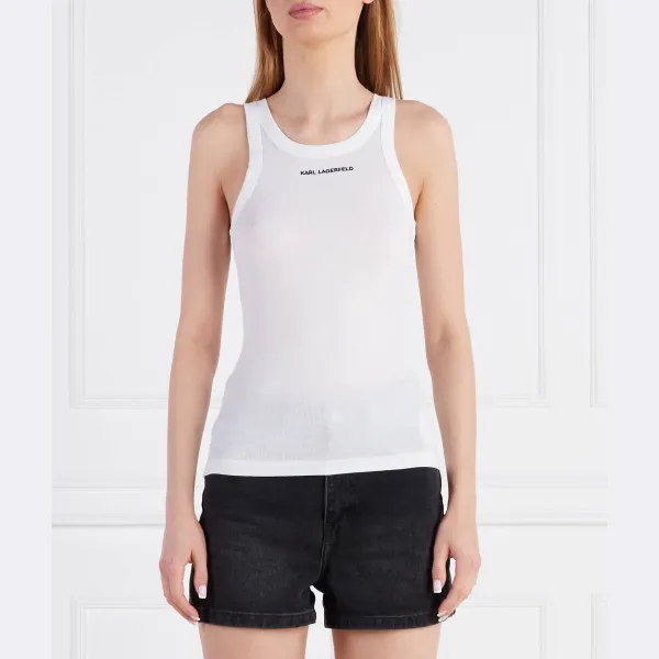 Ребро на верху майки Karl Lagerfeld, белый
Ребро на верху майки Karl Lagerfeld, белый