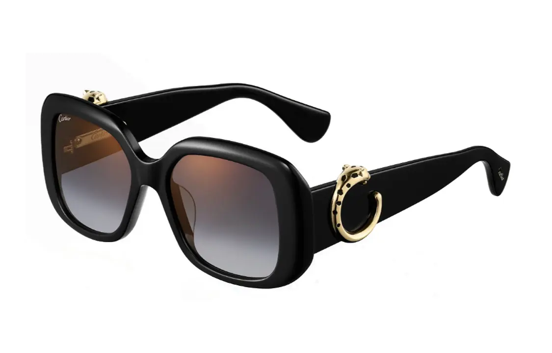 Cartier Металлические солнцезащитные очки асимметричной формы унисекс черные, Black
Cartier Металлические солнцезащитные очки асимметричной формы унисекс черные, Black