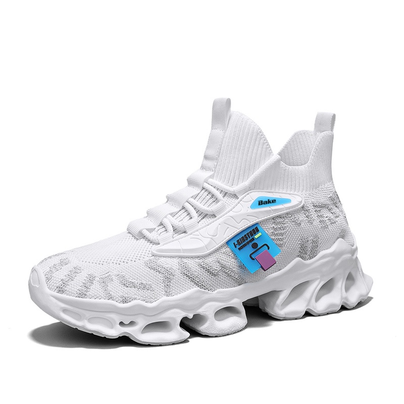 BAKE Скользоустойчивые износостойкие легкие мужские кэжуал кеды хай-топ белые, цвет White
BAKE Скользоустойчивые износостойкие легкие мужские кэжуал кеды хай-топ белые, цвет White