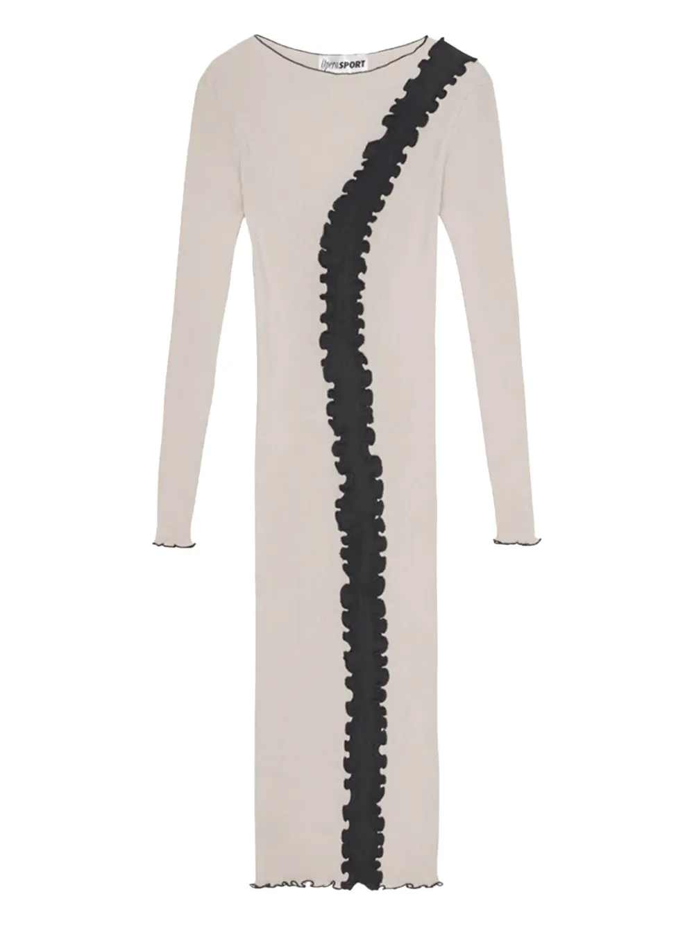 Платье миди с ребристым подолом и оборками OpéraSPORT, нейтральный
Платье миди с ребристым подолом и оборками OpéraSPORT, нейтральный