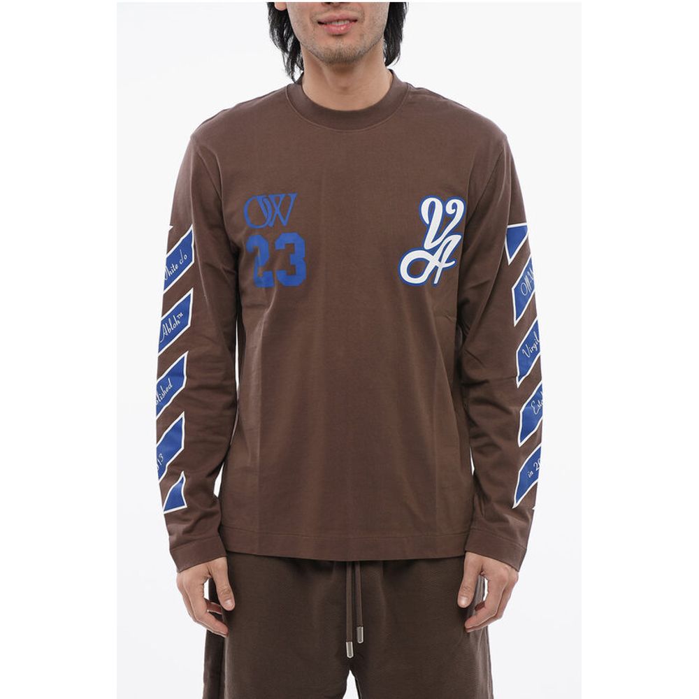 Футболка с длинными рукавами и принтом RAIN DRUM Off-White, Brown
Футболка с длинными рукавами и принтом RAIN DRUM Off-White, Brown