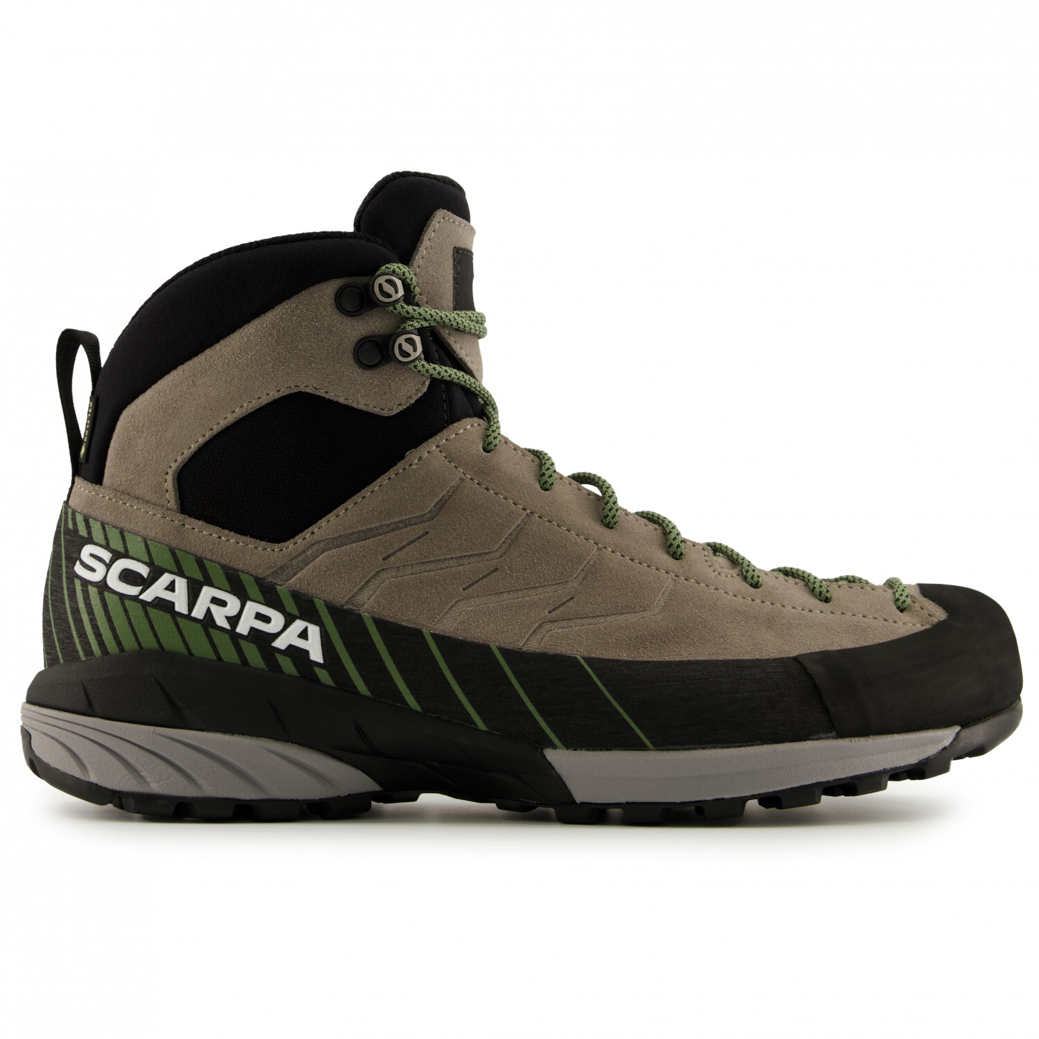 Походная обувь Scarpa Mescalito Mid GTX, цвет Taupe/Forest
Походная обувь Scarpa Mescalito Mid GTX, цвет Taupe/Forest