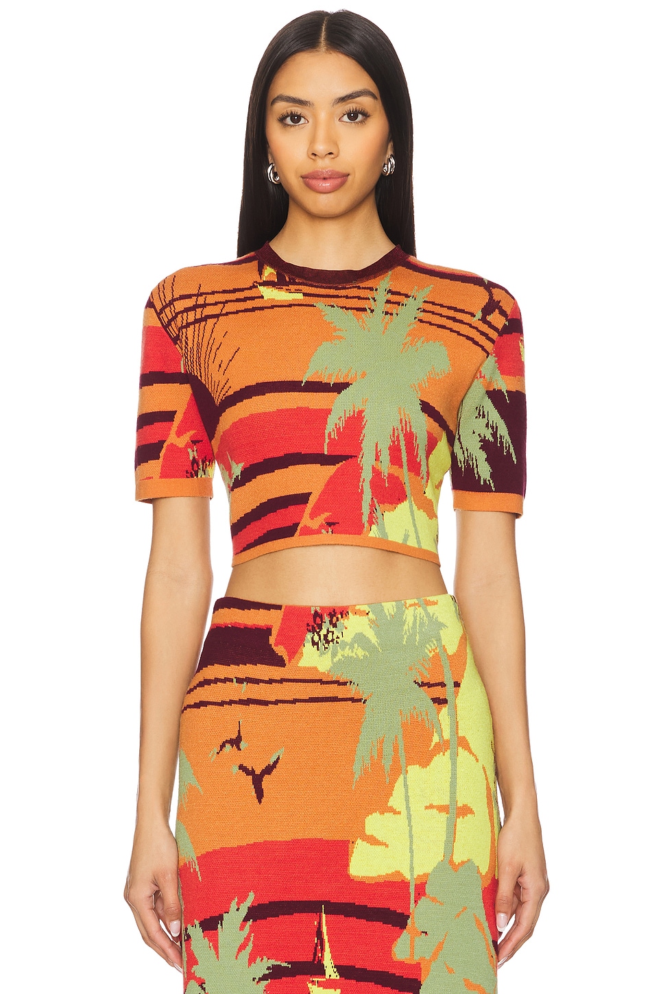 Трикотажный топ Palm island от Alemais, multi
Трикотажный топ Palm island от Alemais, multi