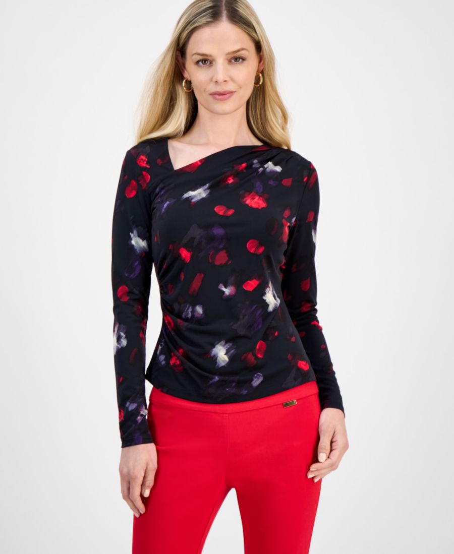 Асимметричный топ с принтом для невысоких девушек INC International Concepts, Ava Blooms
Асимметричный топ с принтом для невысоких девушек INC International Concepts, Ava Blooms