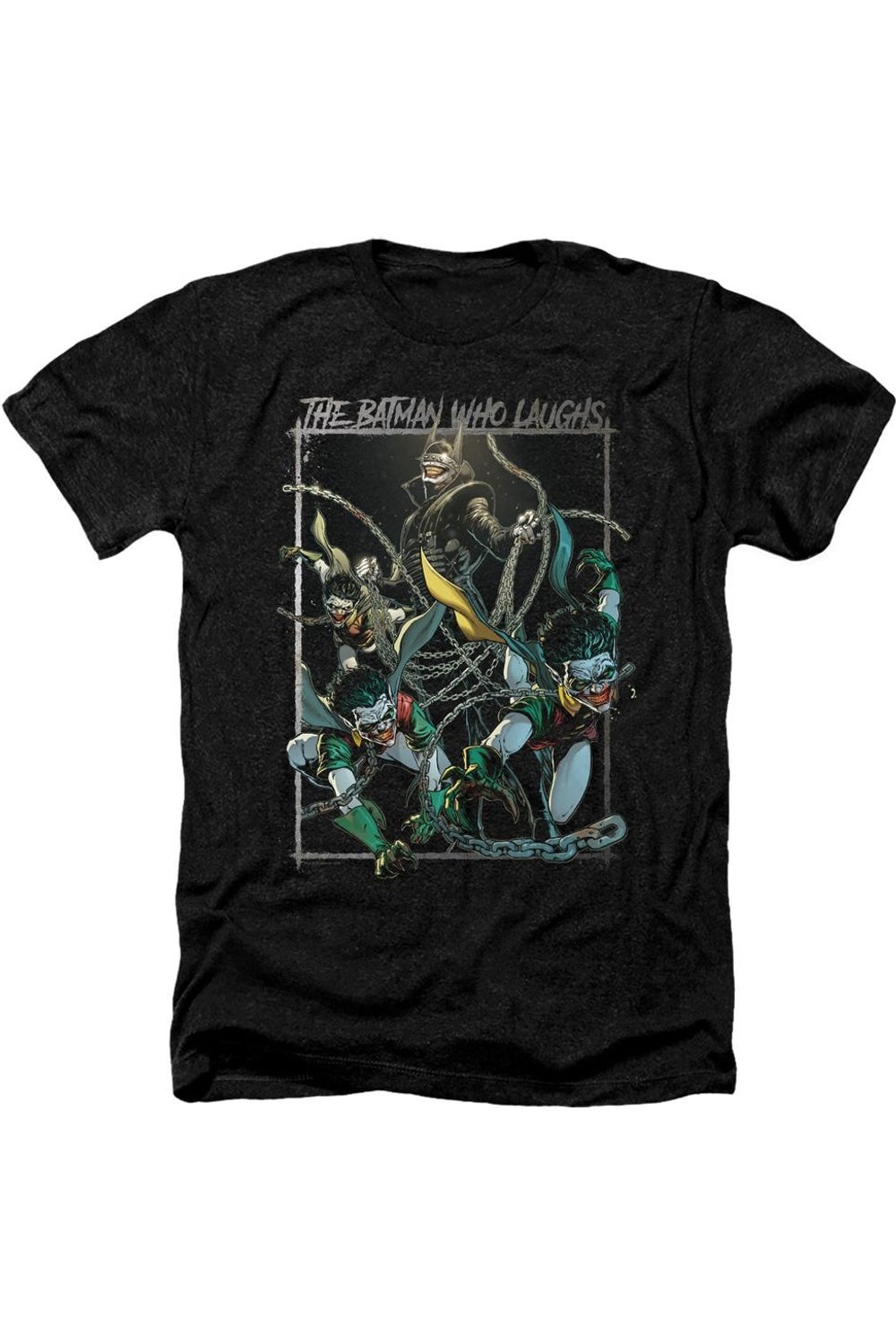 Футболка / футболка для взрослых «Бэтмен, который смеется» для Heather Gildan, черный
Футболка / футболка для взрослых «Бэтмен, который смеется» для Heather Gildan, черный