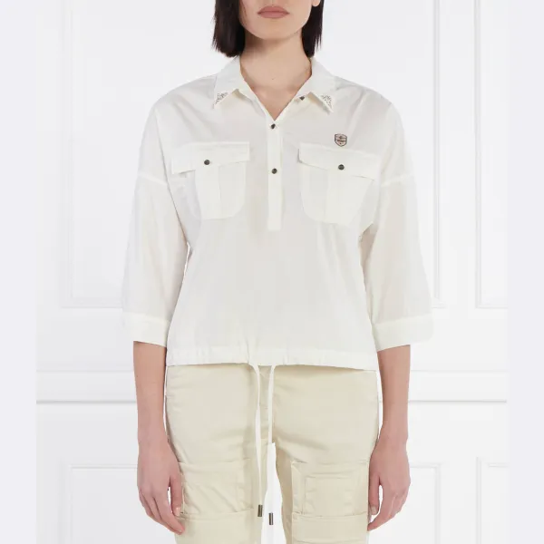 Рубашка свободного кроя Aeronautica Militare, экрю
Рубашка свободного кроя Aeronautica Militare, экрю