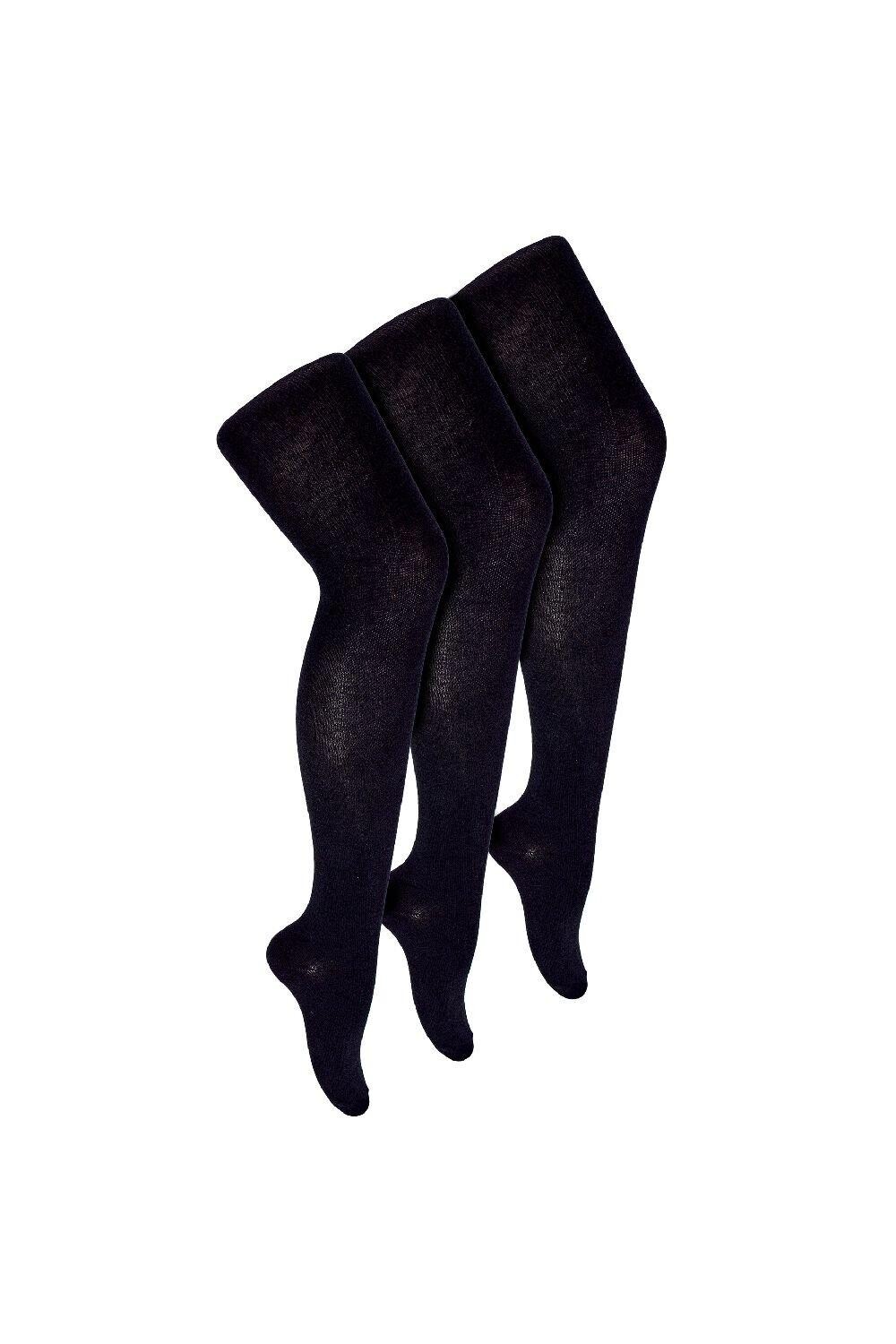 3 пары супермягких однотонных непрозрачных школьных колготок с насыщенным содержанием хлопка Sock Snob, черный
3 пары супермягких однотонных непрозрачных школьных колготок с насыщенным содержанием хлопка Sock Snob, черный