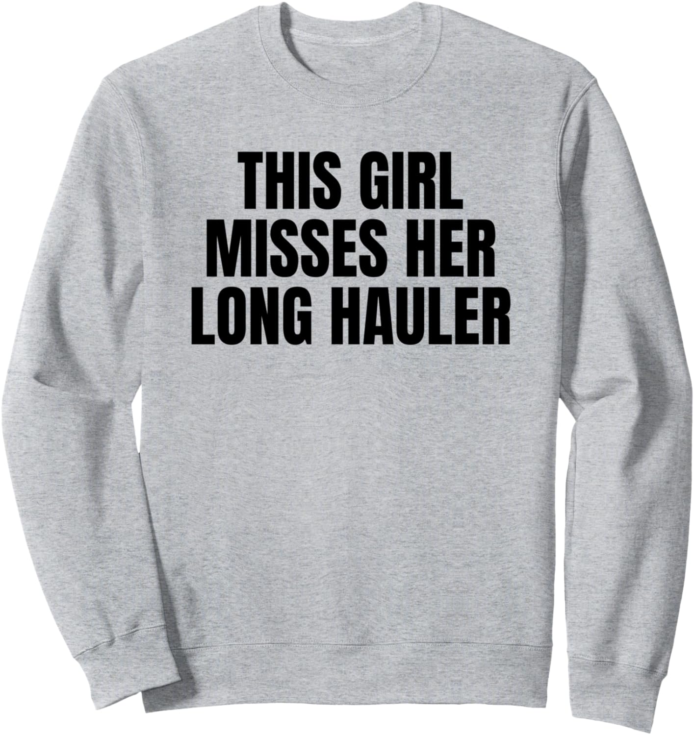 Эта девушка скучает по своему дальнобойщику. Забавная толстовка Four1Nine Truckers Official, серый
Эта девушка скучает по своему дальнобойщику. Забавная толстовка Four1Nine Truckers Official, серый