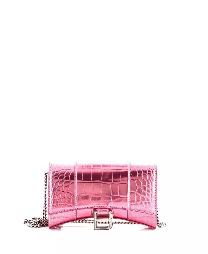 Сумка через плечо с цепочкой «песочные часы» из кожи Pre-Owned Balenciaga, розовый
Сумка через плечо с цепочкой «песочные часы» из кожи Pre-Owned Balenciaga, розовый