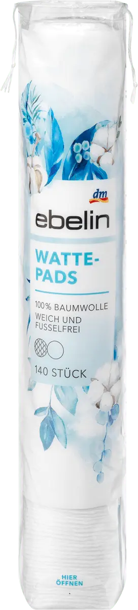 Ватные диски 140 шт. ebelin
Ватные диски 140 шт. ebelin