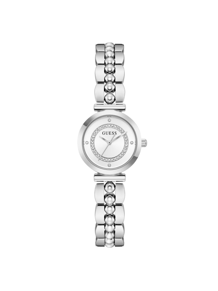 Guess Кварцевые часы GW0994L1 серебристого цвета
Guess Кварцевые часы GW0994L1 серебристого цвета