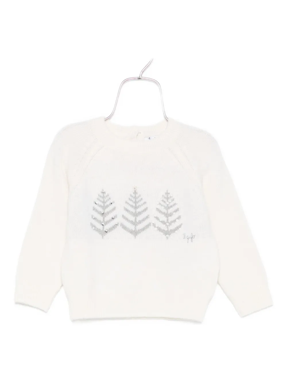 Шерстяной свитер с круглым вырезом Il Gufo, светло-бежевый
Шерстяной свитер с круглым вырезом Il Gufo, светло-бежевый