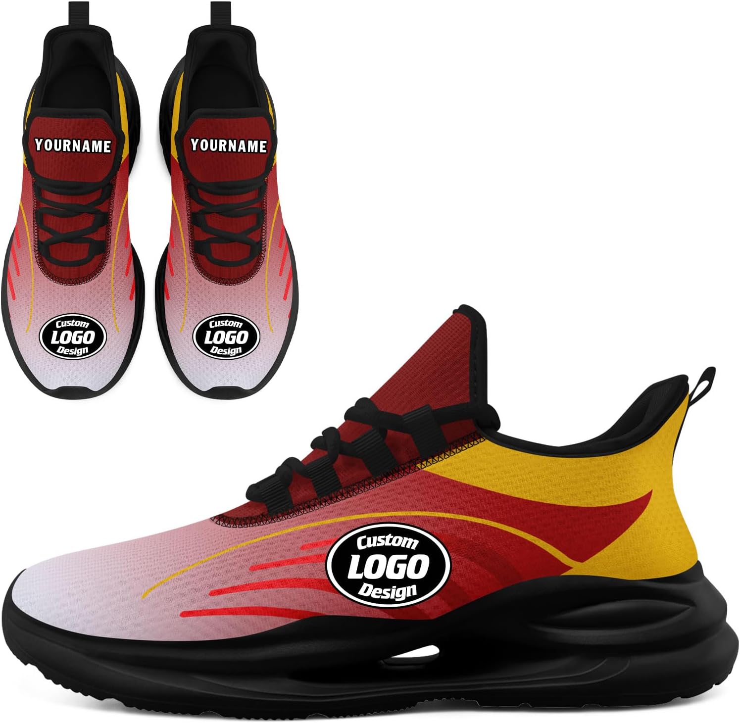 Кроссовки с индивидуальным логотипом для мужчин и женщин, беговые кроссовки, легкие, дышащие, для зала, тенниса, волейбола, баскетбола Awsole, черный/красный/желтый
Кроссовки с индивидуальным логотипом для мужчин и женщин, беговые кроссовки, легкие, дышащие, для зала, тенниса, волейбола, баскетбола Awsole, черный/красный/желтый