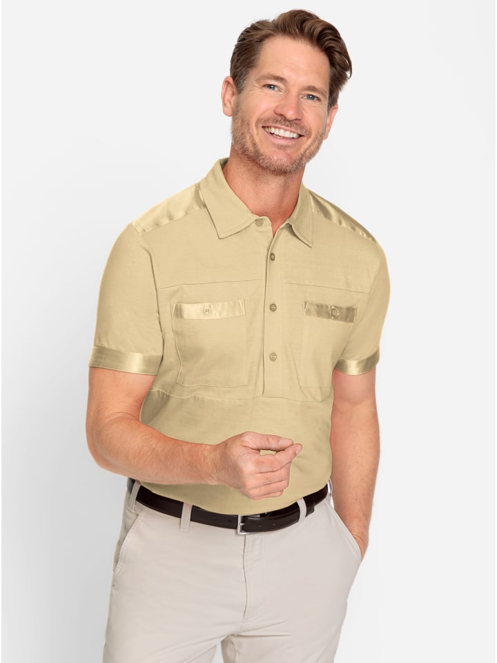 Рубашка-поло с короткими рукавами ванильного цвета WITT WEIDEN
Рубашка-поло с короткими рукавами ванильного цвета WITT WEIDEN