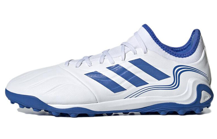 Футбольные бутсы Copa Sense.3 мужские низкие белые/королевские синие Adidas
Футбольные бутсы Copa Sense.3 мужские низкие белые/королевские синие Adidas